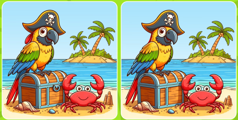 🏴‍☠️ «Пиратский квест: попугай, краб и тайна тропической тройки!» 🦜🦀🌴