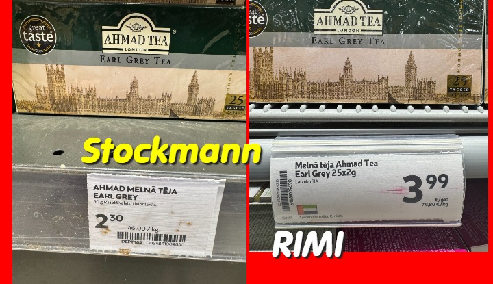 Rimi дороже Stockmann? Наценки шокируют покупателей