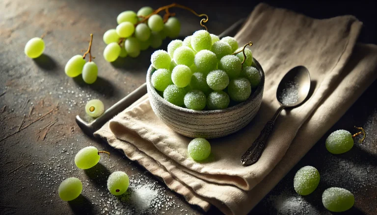 🍇 Соблазнительный десерт: пьяный виноград в сахаре