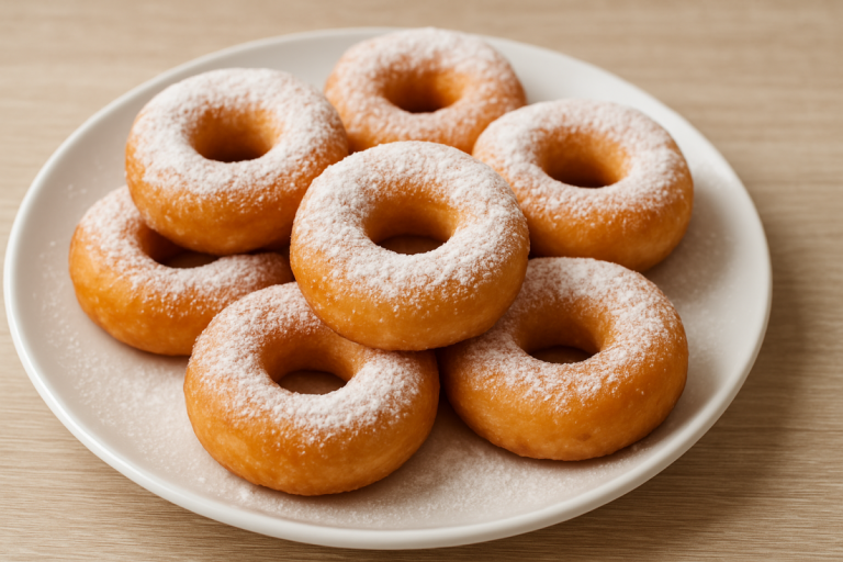 🍩 Домашние пончики-кольца, которые тают во рту: простой пошаговый рецепт
