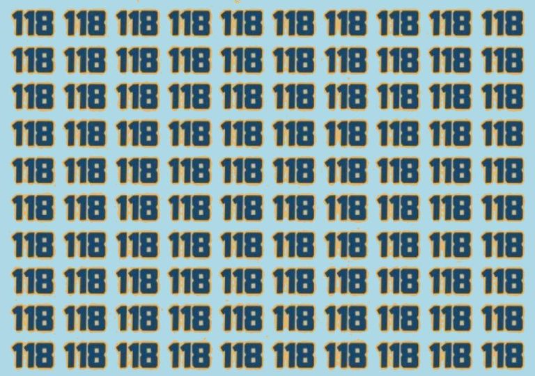 🧐 Вирусная головоломка с числами «118»: найдите число «119» быстрее всех!