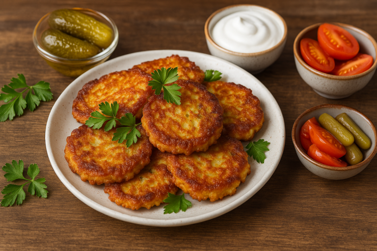 🥔 Идеальные драники с куриной печенью: блюдо, которое съедается мгновенно