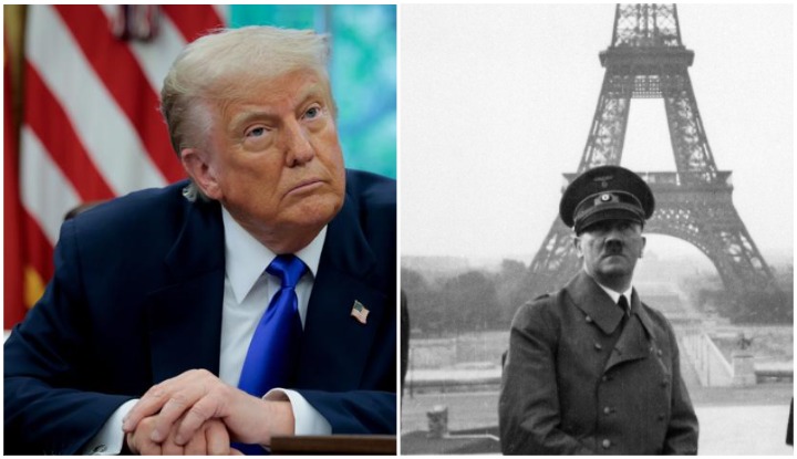 Трамп напомнил про Гитлера у Эйфелевой башни и высмеял Францию за празднование победы во Второй мировой войне