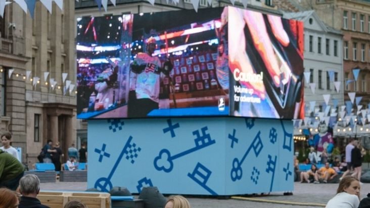На Домской площади можно посмотреть не только хоккей, но и финал «Евровидения»