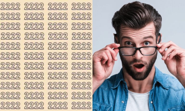 🔢 Найдёте 2422 среди 2222 за 4 секунды? Только 1% людей справляется с этим числовым тестом!