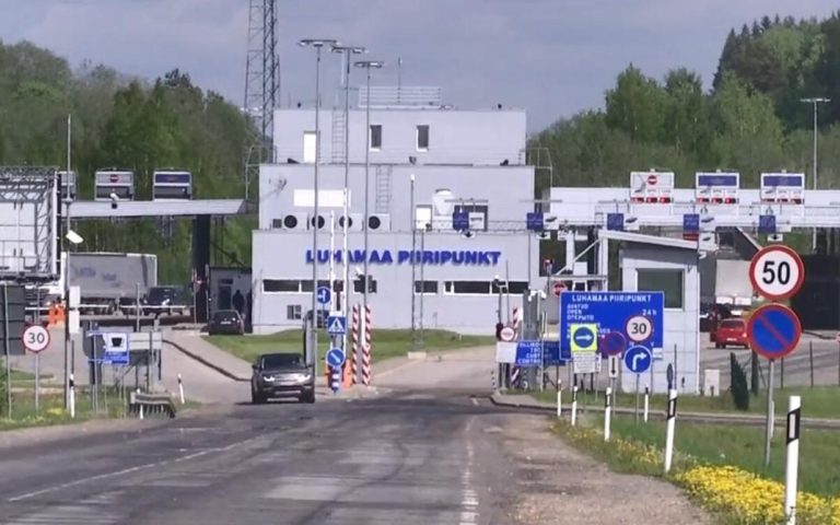 Гражданин Латвии в состоянии алкогольного опьянения сломал шлагбаум на эстонско-российской границе