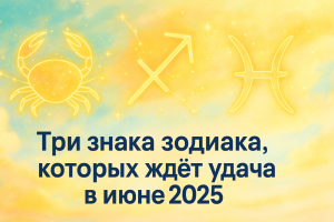 🌞 Начало лета 2025: у каких знаков зодиака сбудутся самые заветные мечты