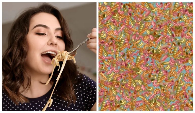 🍝 Сможете найти фарфалле среди макарон за 5 секунд? Только настоящий гурман внимательности справится!