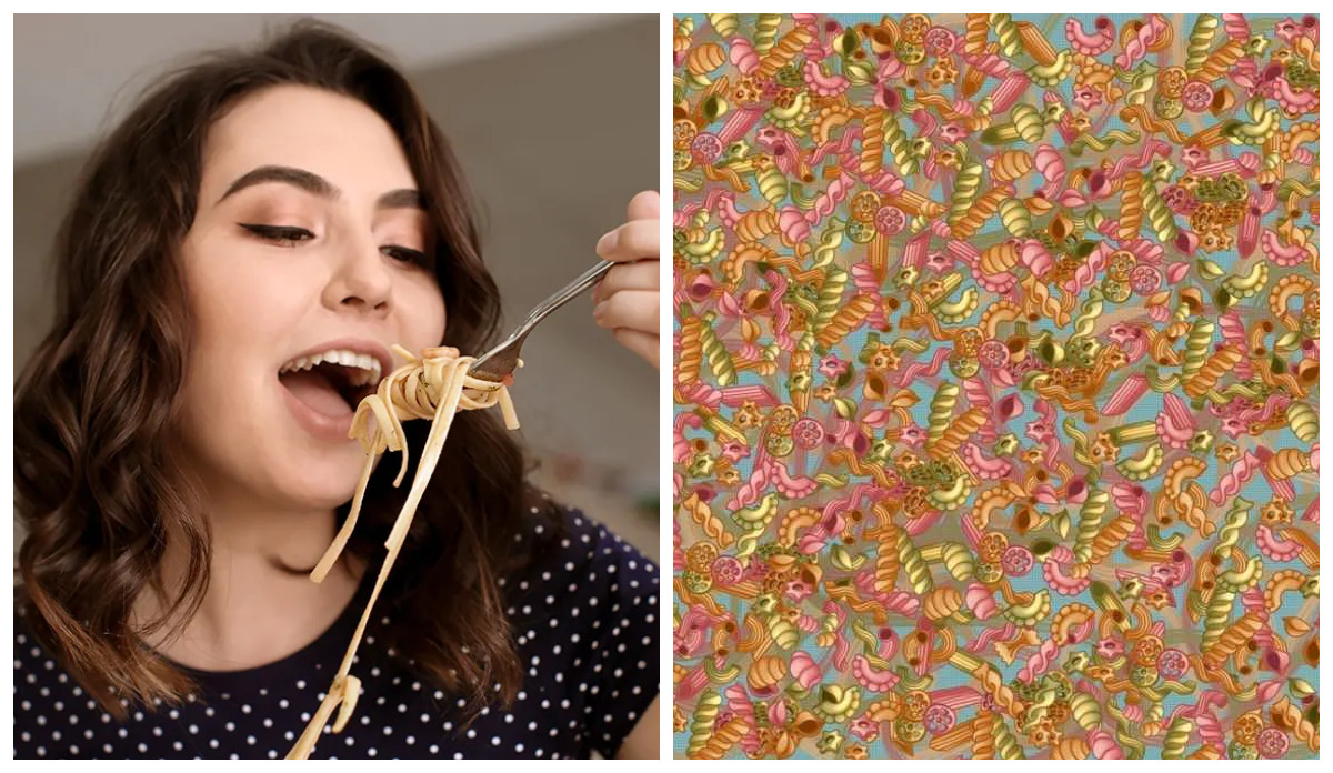 🍝 Сможете найти фарфалле среди макарон за 5 секунд? Только настоящий гурман внимательности справится!