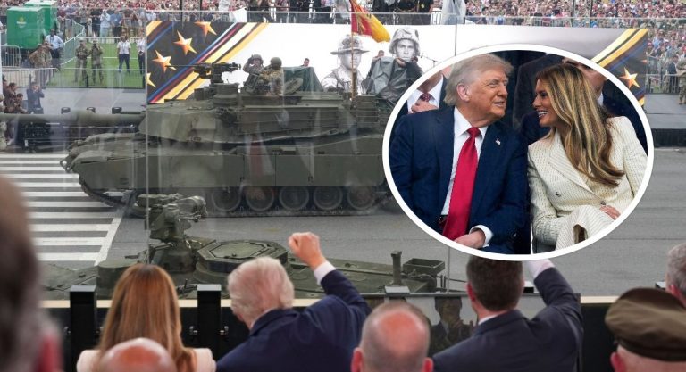 Танки, рок и протесты: как Вашингтон отметил 250 лет армии США на фоне дня рождения Трампа