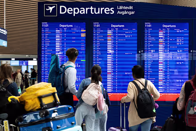 Забастовка Finnair: рейсы между Ригой и Хельсинки пока выполняются по расписанию