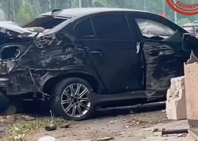Вчерашнее ДТП в Плявниеках: за рулём BMW был 20-летний без прав