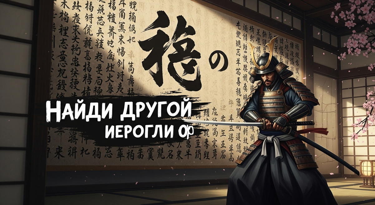 🈶 Решай как самурай: найди неправильный символ за 7 секунд