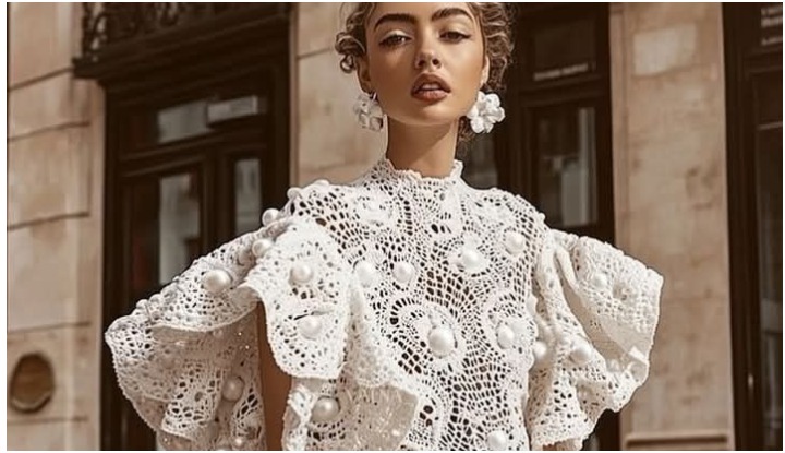 Вязаные крючком: как crochet стал главным трендом лета 2025