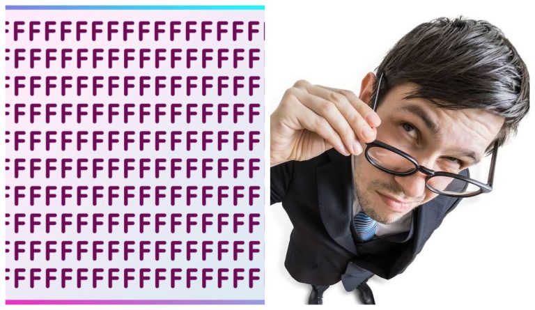 🧠 Готовы проверить свою внимательность? Только 1% находят букву P среди F за 9 секунд