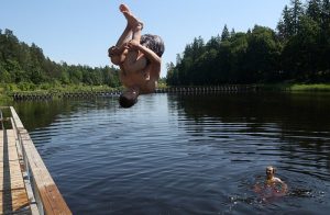ВИДЕО: Молния ударила в Рижскую телебашню