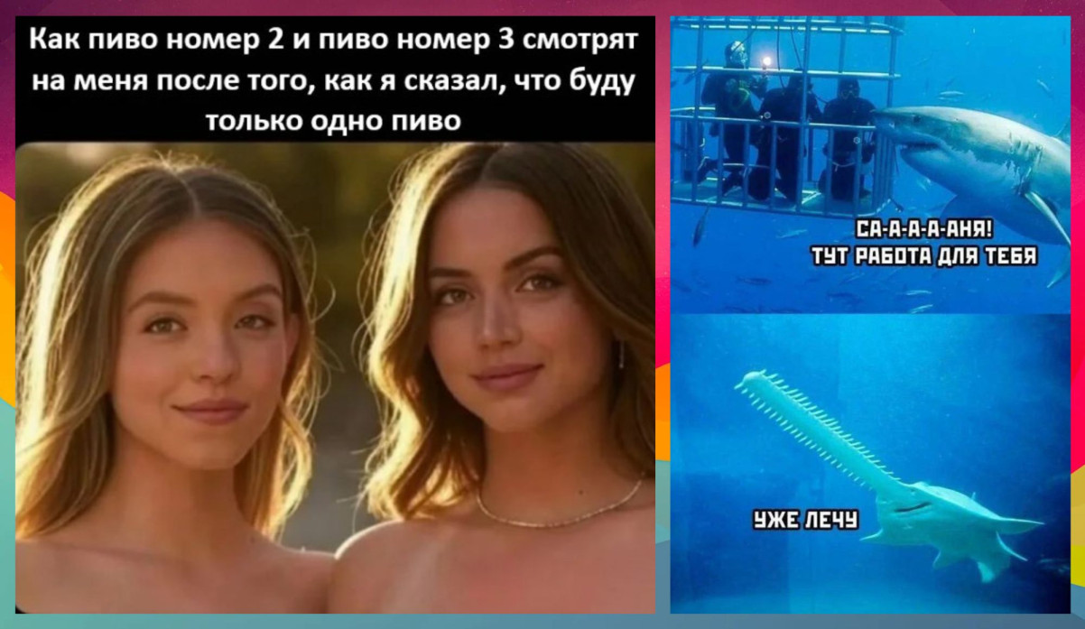 Смешные картинки с надписями в понедельник и рыба-пила