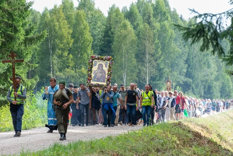 ЛПЦ приглашает в Крестный ход в Спасо-Преображенскую пустынь под Елгавой