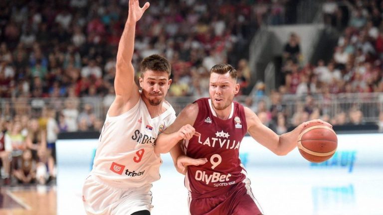 Сегодня в Риге сборная Латвии встретится с Сербией в третьем матче Eurobasket-2025