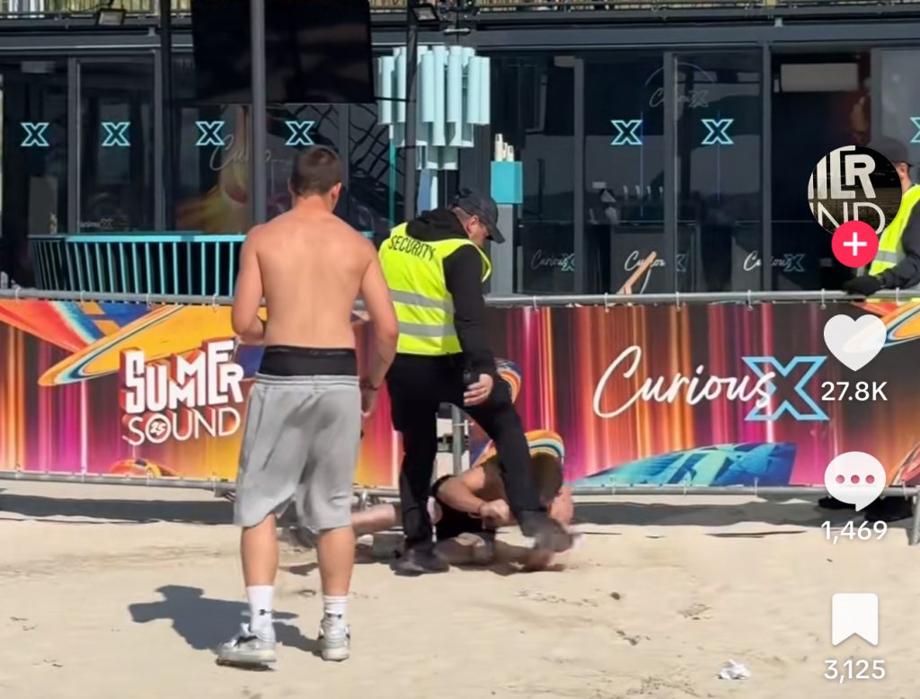 Скандал на Summer Sound: охранник ударил парня ногой в лицо, сеть кипит от возмущения
