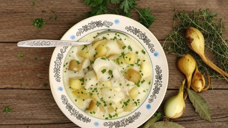 Густой, ароматный, незабываемый: картофельный суп с треской