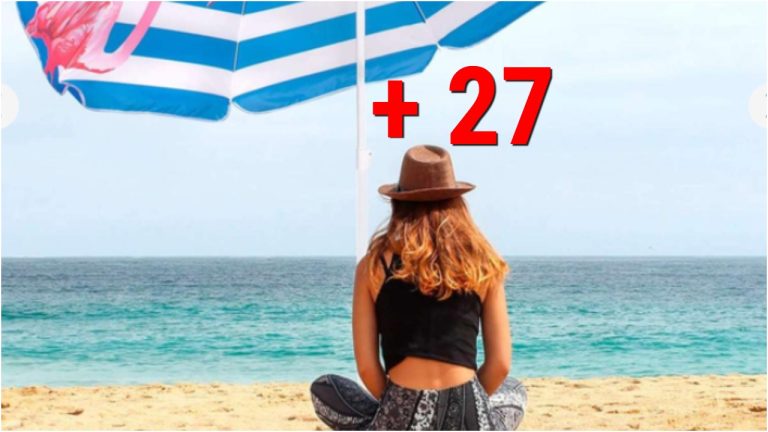 Новая неделя в Латвии начнется с жары до +27°C