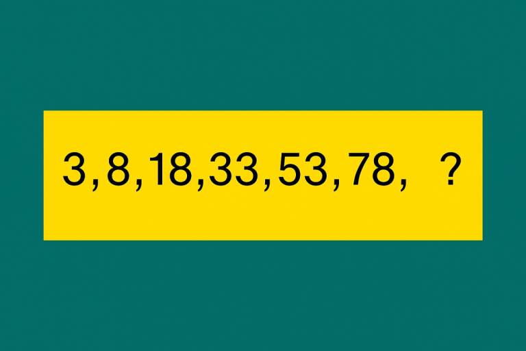 Что идет после 78? Простая логика, которая прокачает ваш мозг за 1 минуту