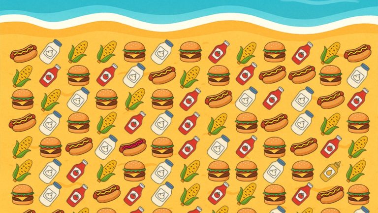 🔥 Охота на лишнее: найдёте ли вы 2 лишних предмета на пляже барбекю?