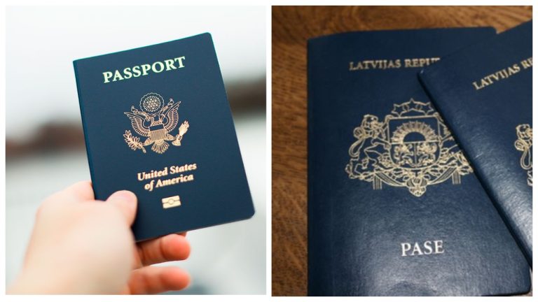 Латвия впервые обогнала США в списке самых влиятельных паспортов мира