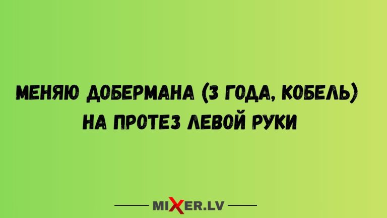 Юмор за день и доберман