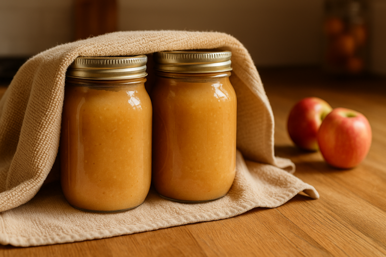 🍏 Домашнее яблочное пюре на зиму: просто, вкусно и без добавок