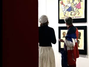 В Риге открылась выставка литографий Марка Шагала «Ангел в мыслях»