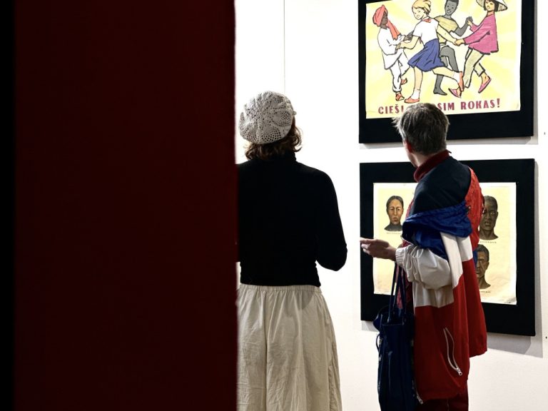 Плакат как удар - В Латвийской академии художеств открылась масштабная выставка