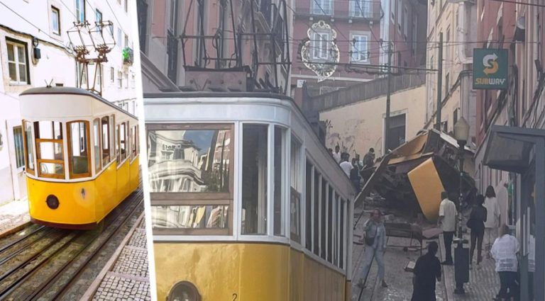 Названа предварительная причина аварии фуникулера «Глория» в Лиссабоне