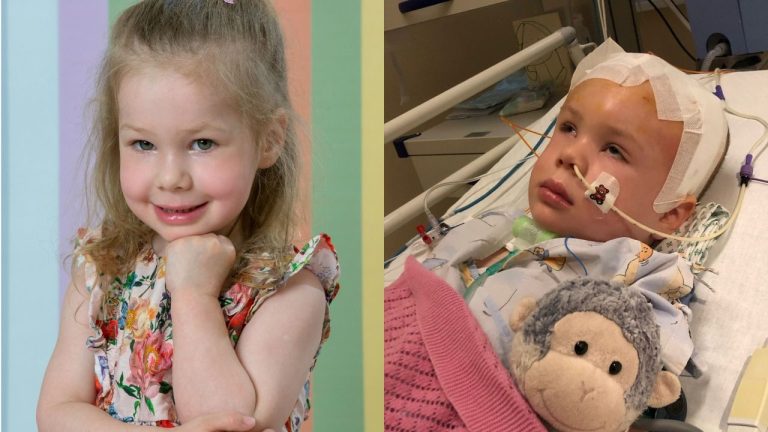 «Зеленая лампа»: 8-летней Ребекке нужна помощь для лечения последствий тяжелого инсульта