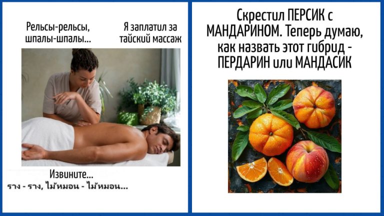 Смешные каламбуры и игра слов, которая не приходила вам на ум