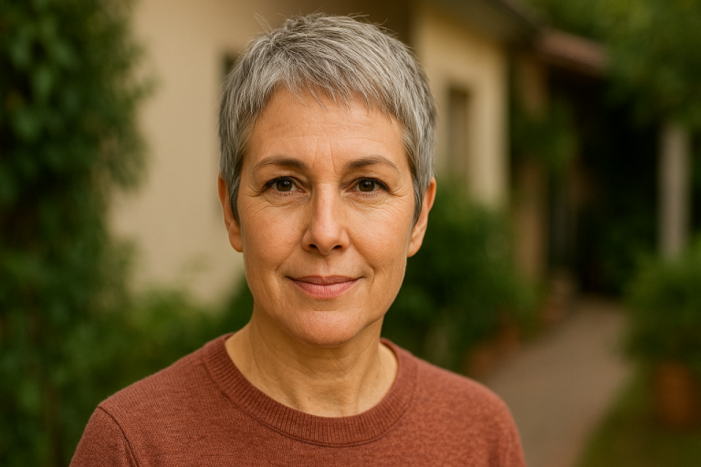 Омоложение без инъекций, три стрижки для женщин около 60, которые освежают лицо