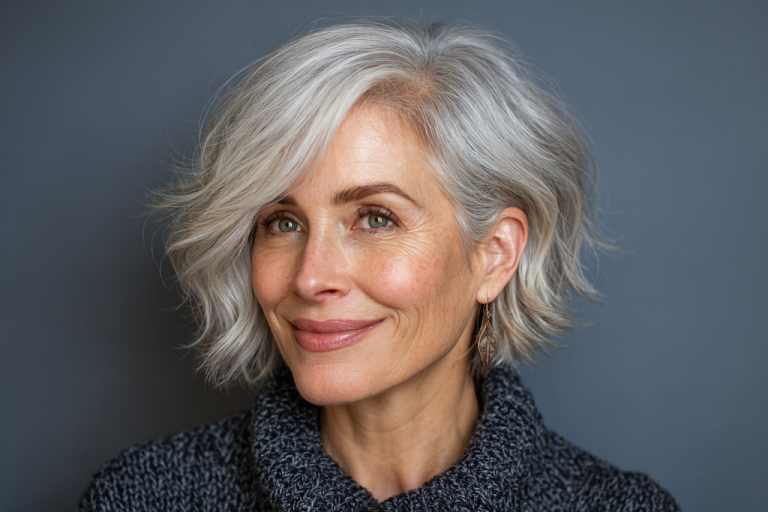 ✂️ 24 короткие стрижки после 50, как укротить густую волну и выглядеть моложе