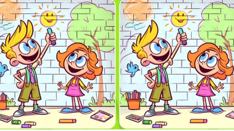 🎨 Детская игра для взрослых мозгов: проверим вашу внимательность за 30 секунд!