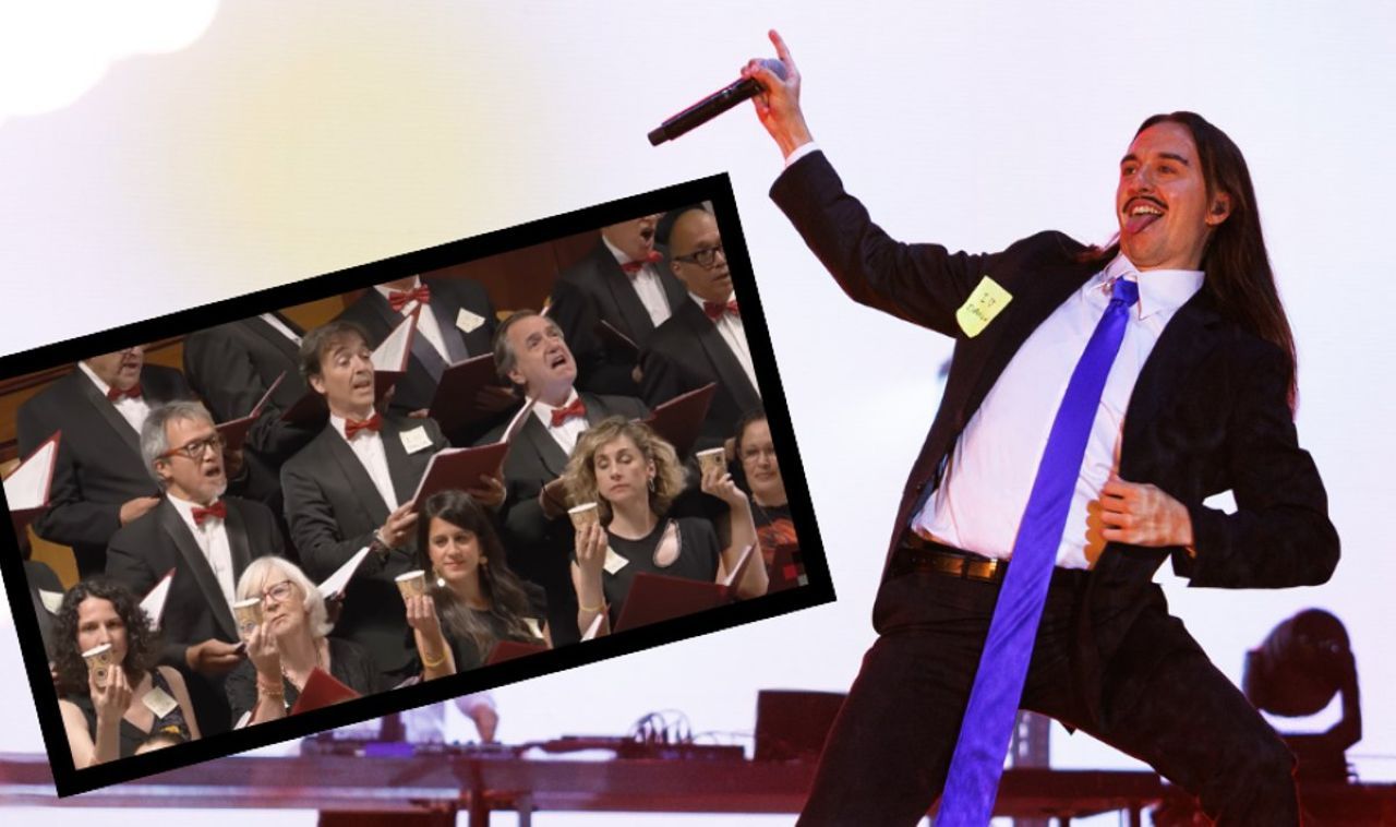 Испанский оркестр и хор исполнили Espresso Macchiato Томми Кэша