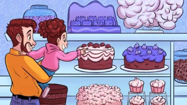 🍰 Уровень гения: сможете ли вы найти 4 спрятанных лица на этой сладкой картинке?