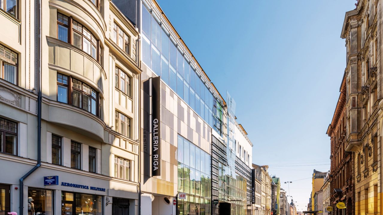 На крыше Galleria Riga появится общественная терраса
