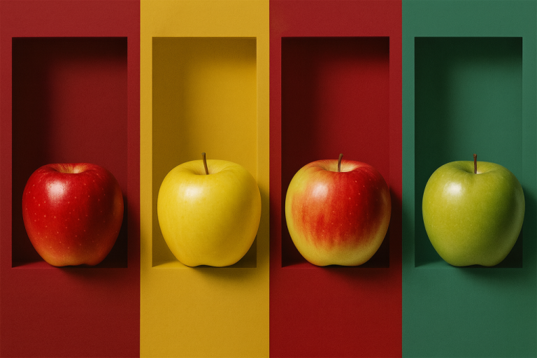 Выберите одно яблоко, узнайте силу интеллекта