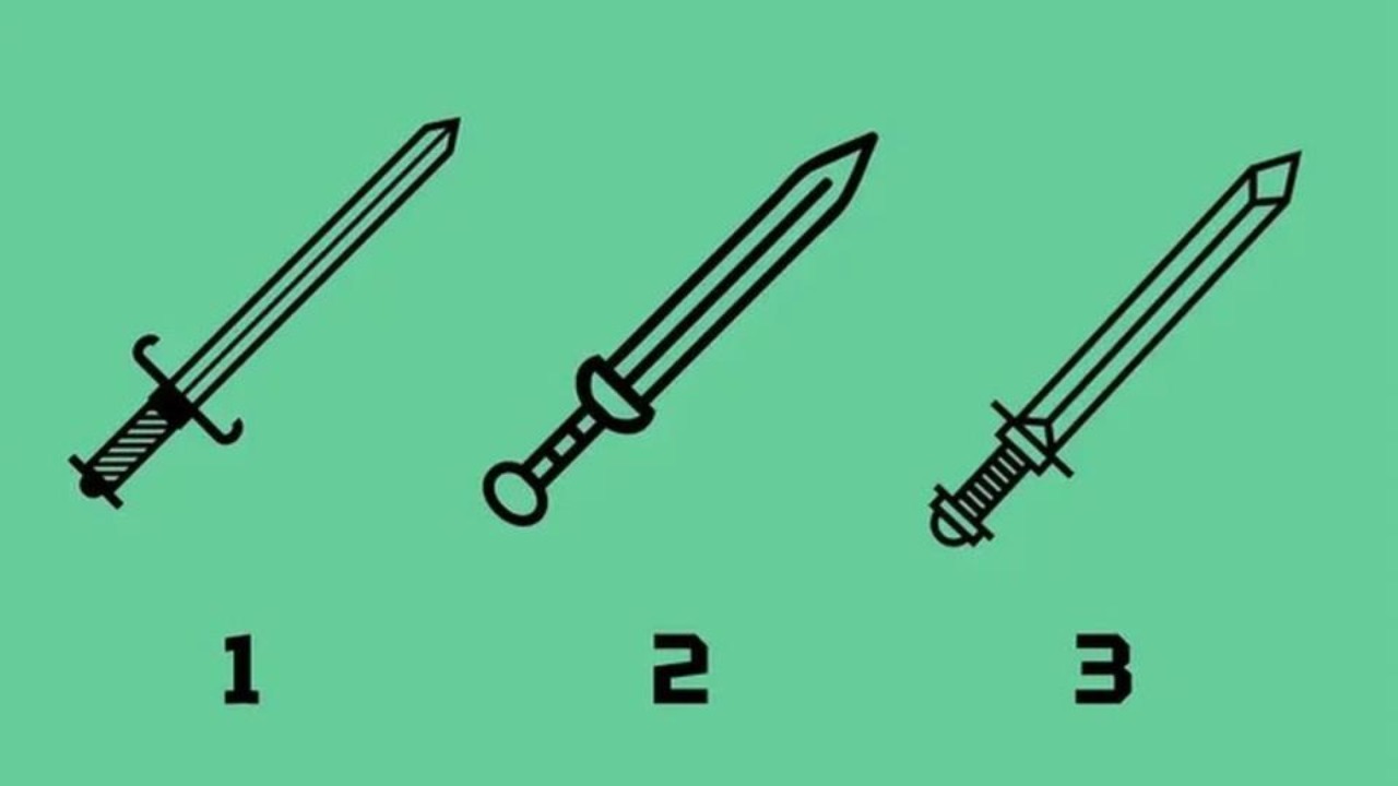 В чём заключается главная сила вашей личности? Выберите меч и узнайте правду - точность, как у лазерного прицела