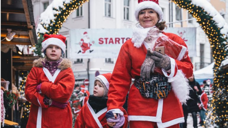 Овечки, пони, карусели: на Домской площади открылась рождественская ярмарка