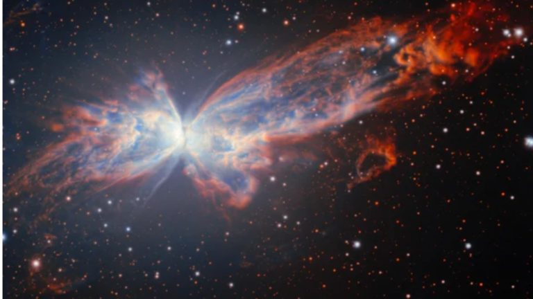 Получен уникальный снимок «Космической бабочки» из созвездия Скорпиона