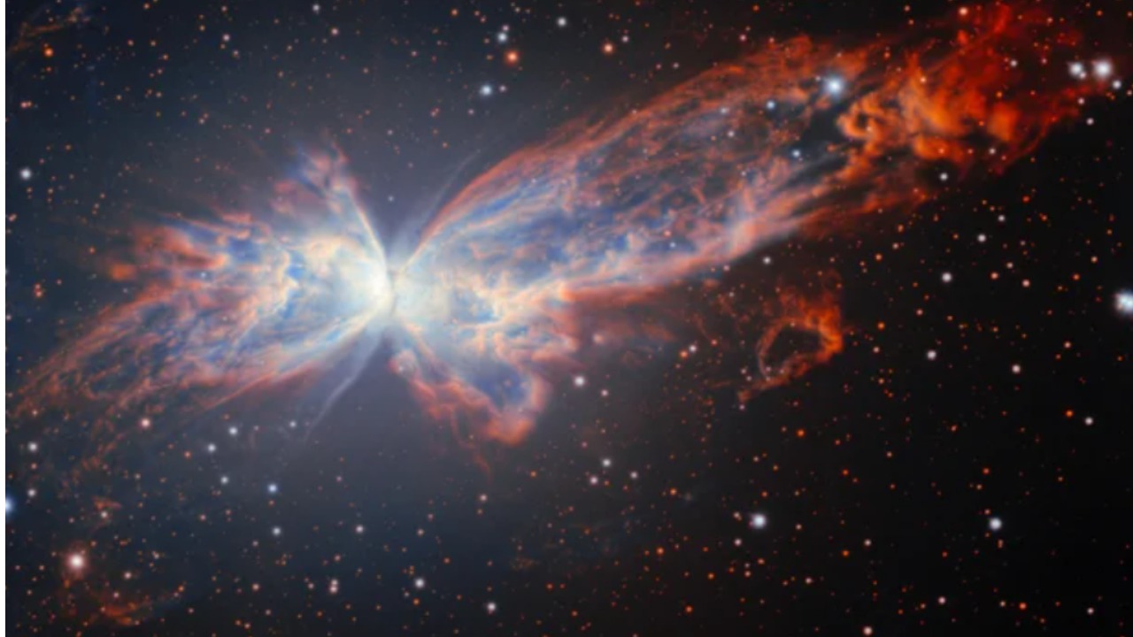 Получен уникальный снимок «Космической бабочки» из созвездия Скорпиона
