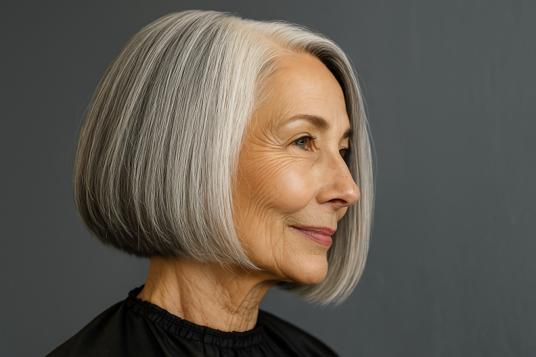 💇‍♀️ 24 омолаживающих стрижки средней длины для женщин 60+