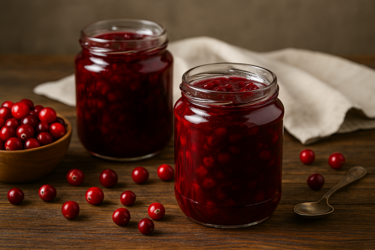 🍎 Почему ноябрь - лучшее время варить клюквенное варенье, и как это правильно делать