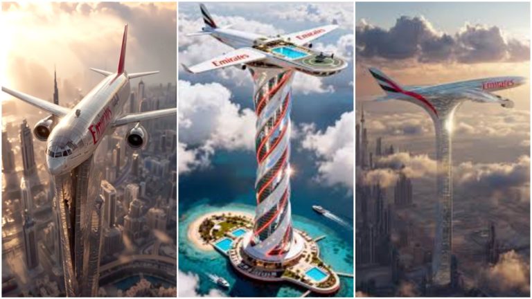 В Дубае построят небоскрёб за €715 млн с самолётом Airbus на крыше